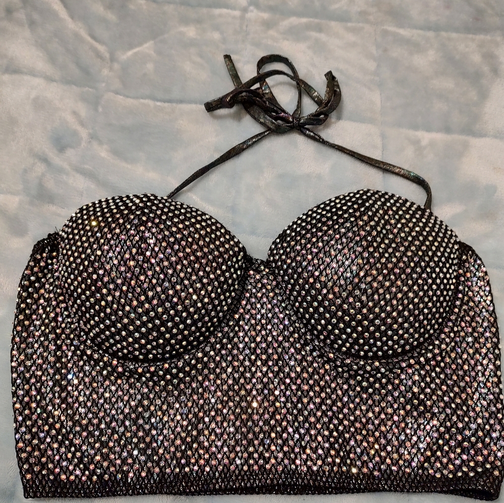 Black Sparkle Top